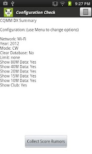 CQMM DX Summary screenshot