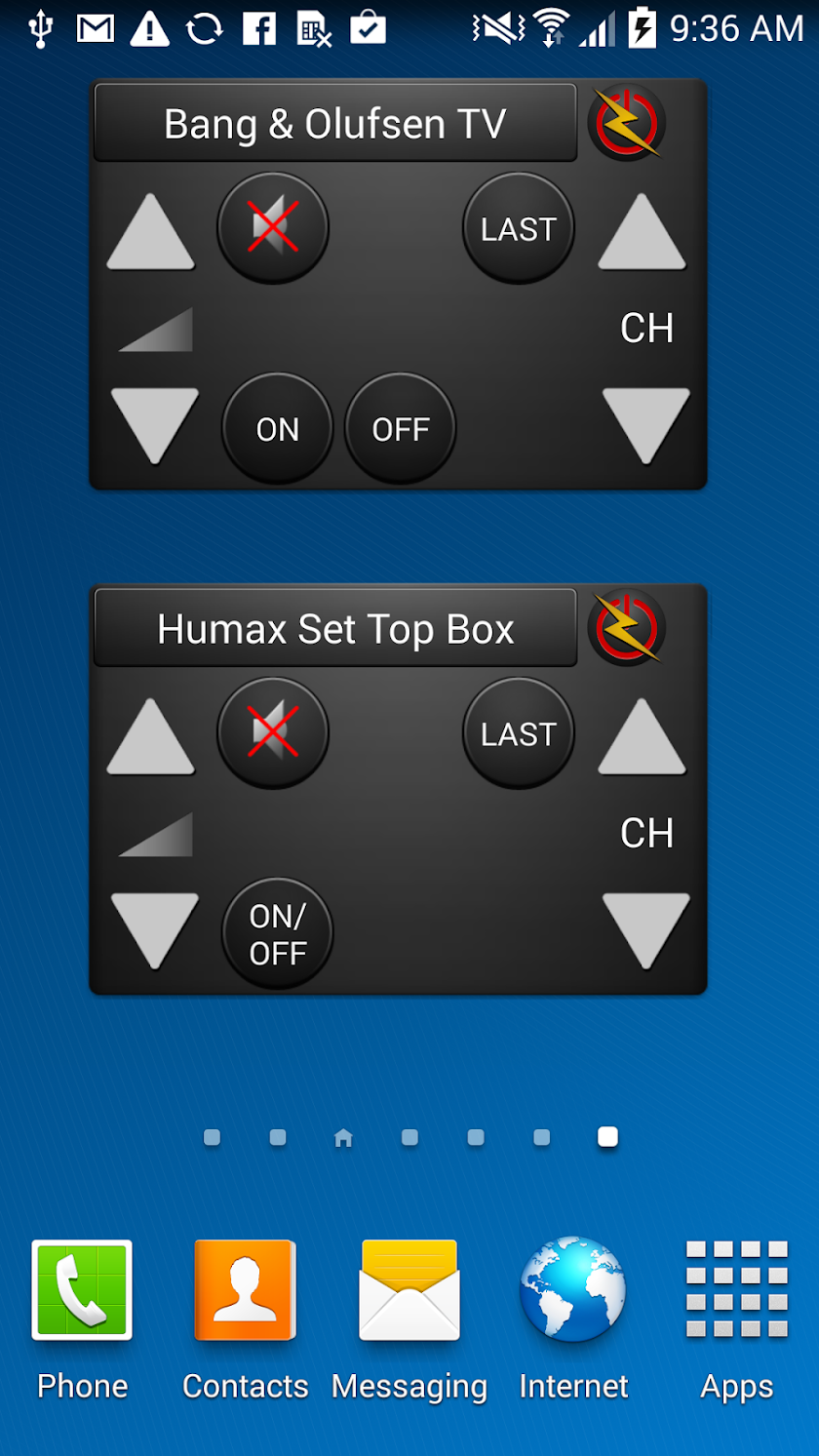 ZappIR TV Remote PRO Screen 3