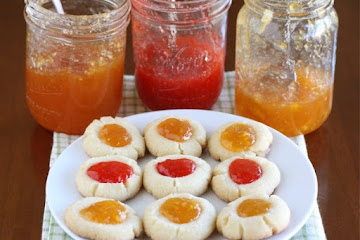 Jam Thumbprint Cookies