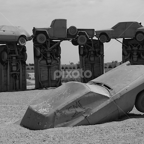Heel Car,Carhenge, NE by Donald Henninger - Novices Only Objects & Still Life