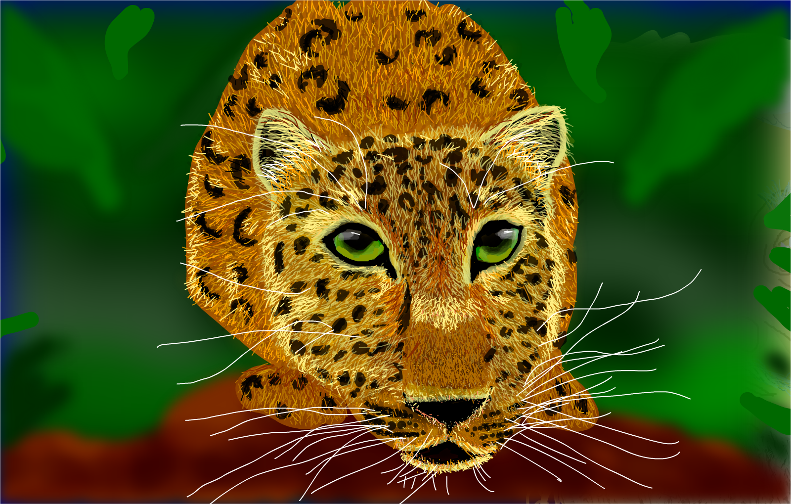 Leopard with Layering...