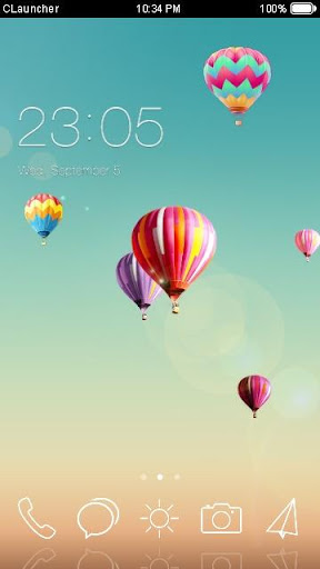 Hope Balloons C Launcher Theme