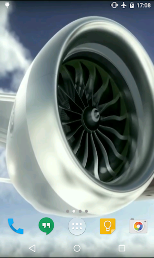 【免費個人化App】Aircraft Engine Live Wallpaper-APP點子