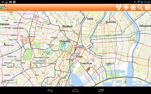 Tokyo Offline mappa Map