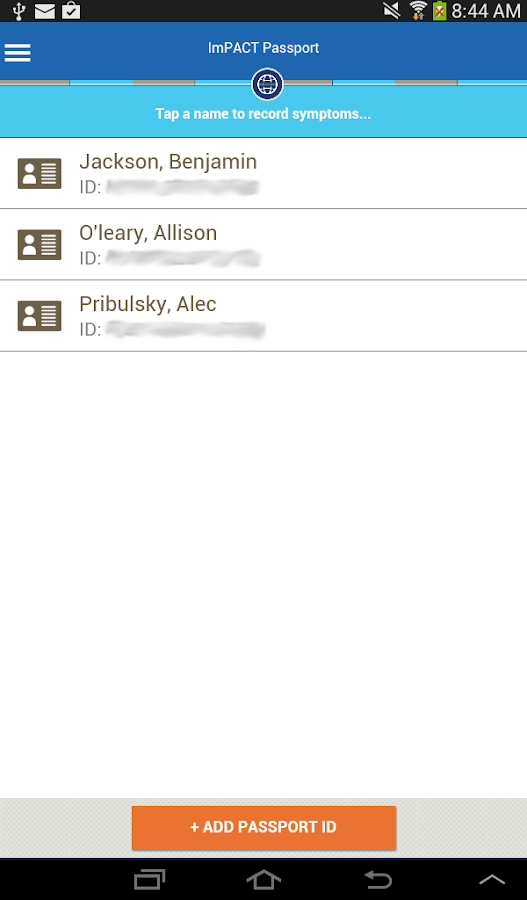 ImPACT Passport Android Apps on Google Play