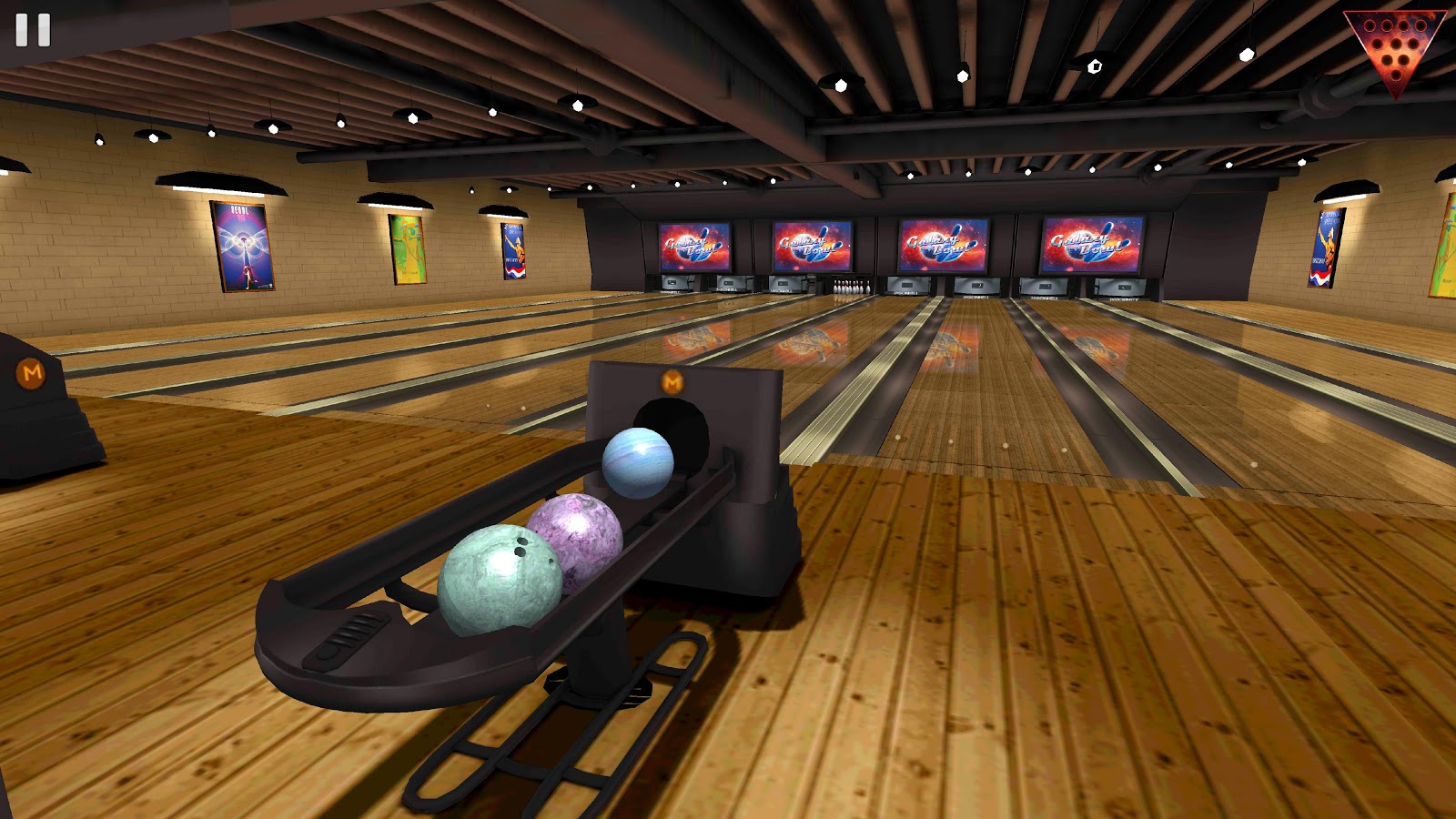 Galaxy Bowling 3d Free On Appgamer Com