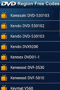 DVD Region Free Codes