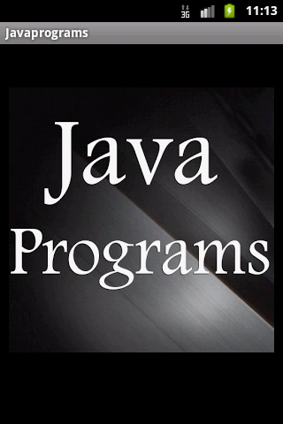 Java Programs for Beginners