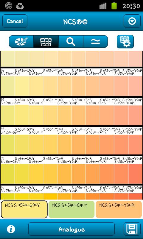Android application Colorix.com Pro screenshort