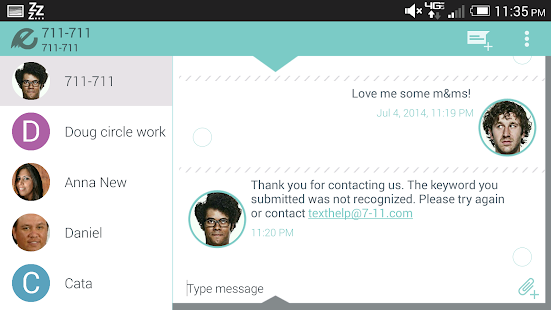 EvolveSMS - Theme Minimus L Screenshots 6