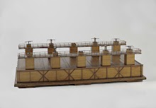 Model van een drijvend droogdok