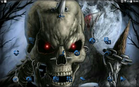 Screenshot BLUE CHROME v1