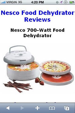 Food Dehydrator Reviews