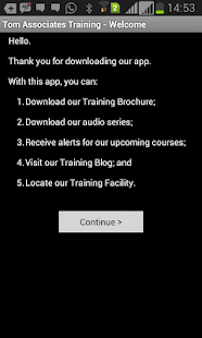 Lastest Tom Associates Training APK for Android