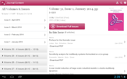 Multibody System Dynamics poster 10