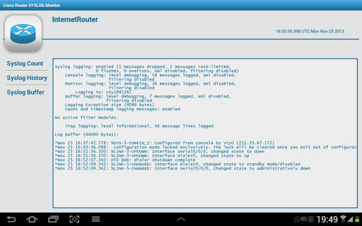 【免費通訊App】Cisco Router SYSLOG Monitor-APP點子