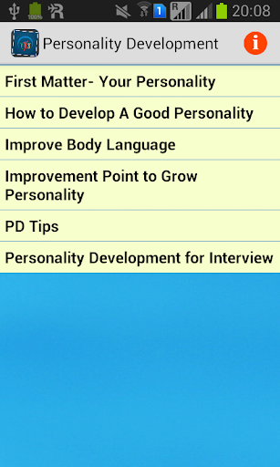 Personality Development