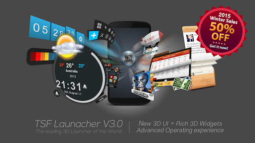 TSF Shell 3D Launcher v3.2 Patched APK