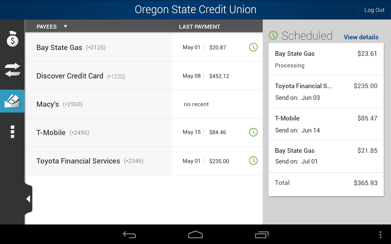 Oregon State Credit Union Android Apps on Google Play