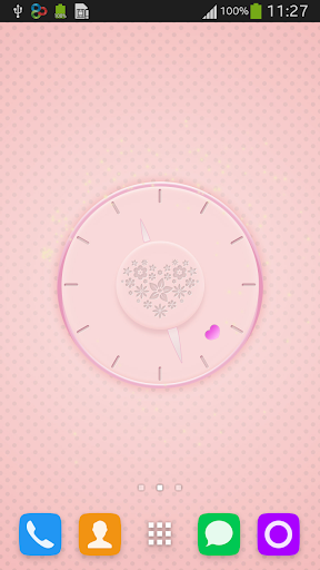 Pink Clock