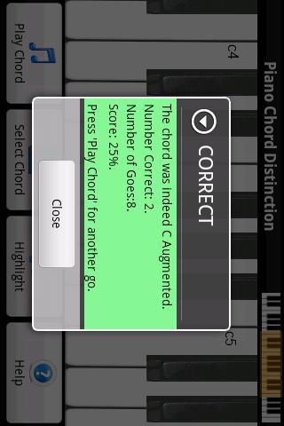 Piano Chord Distinction Screen 3