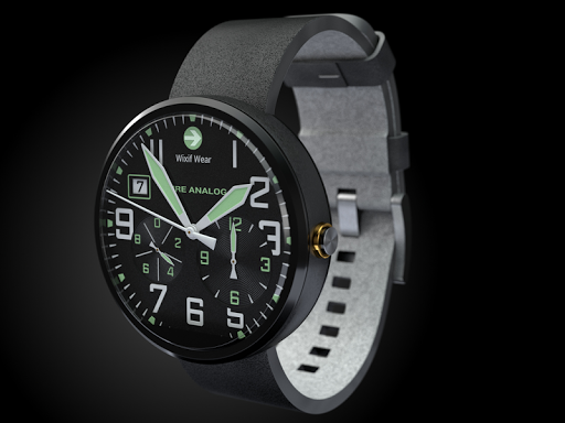 【免費個人化App】Pure Analog - Wear Watch Face-APP點子