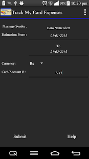 CC Expenses (Credit Card) Screenshots 0