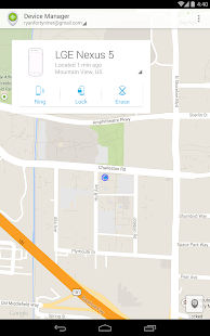   Android Device Manager- screenshot thumbnail   