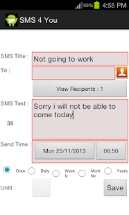 How to get Auto SMS - SMS for You 1.3 apk for bluestacks