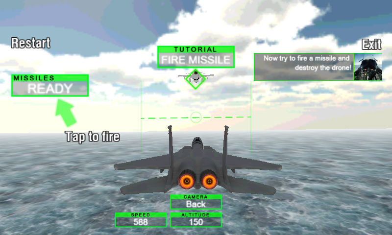 F18 F15 Fighter Jet Simulator Screen 3