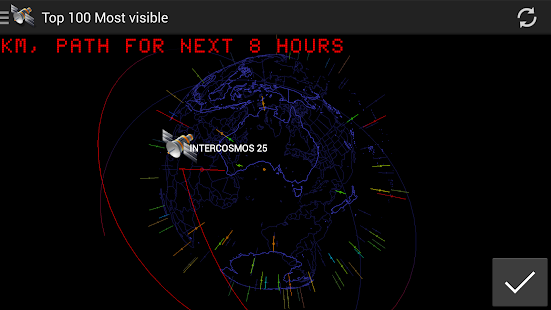 3D Satellite Tracker - screenshot thumbnail