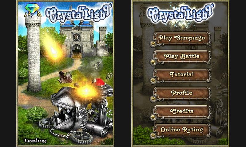 Android application Crystallight Defense HD screenshort