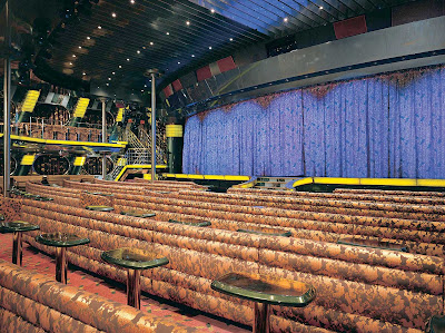 Catch family-friendly shows at the Main Show Lounge onboard Carnival Fascination.