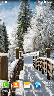 download Snowfall Live Wallpaper free