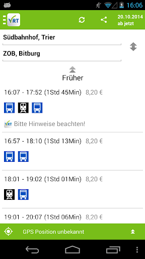 VRT Fahrplan