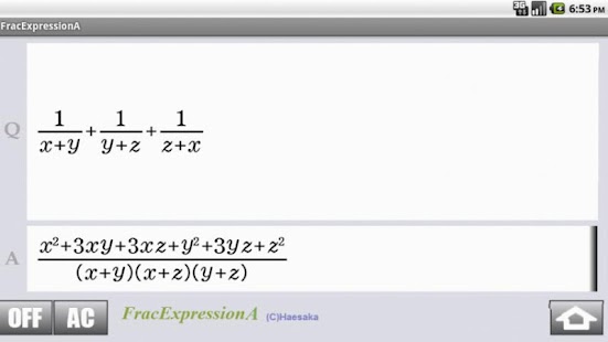Lastest FracExpressionA APK