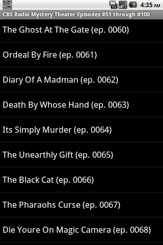 【免費音樂App】CBS Radio Mystery Theater V.02-APP點子
