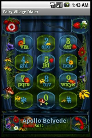 Android application Fairy Village Dialer screenshort