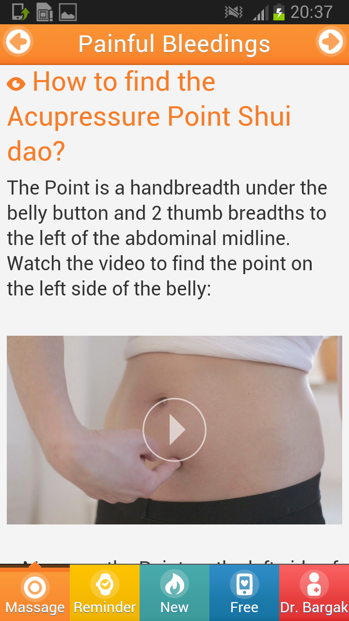 Acupressure For Menopause Screen 2