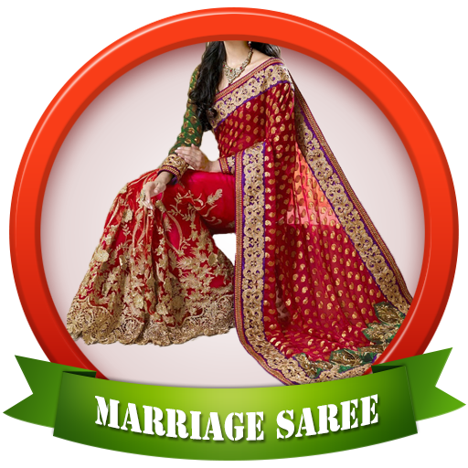 Indian Marriage Saree Photo LOGO-APP點子