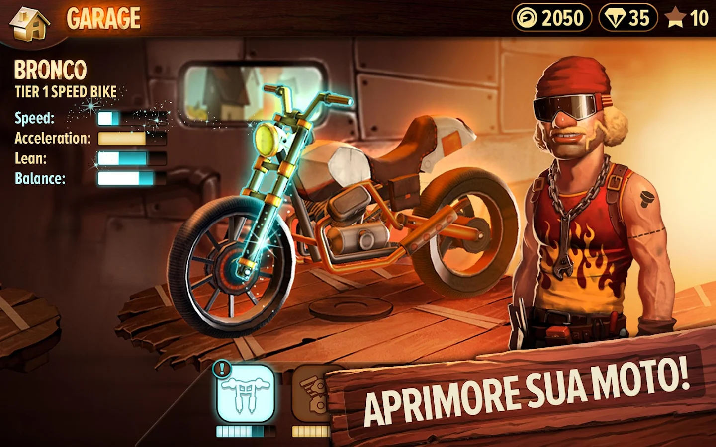 Trials Frontier - imagem de tela