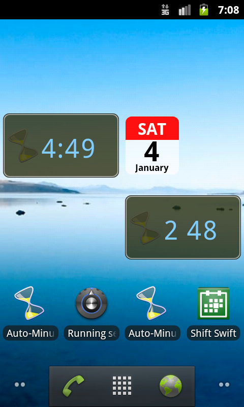 timer widget galaxy watch