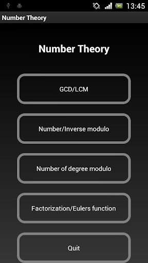 Number Theory Math Education