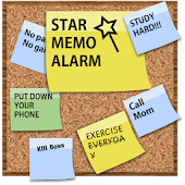 Star memo alarm - popcorn note