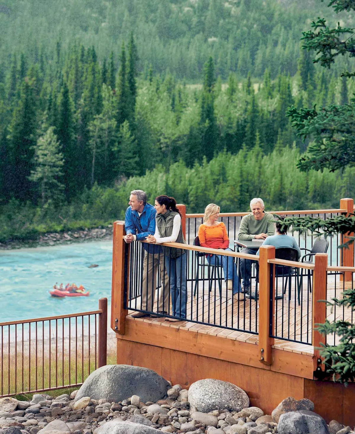Denali-Princess-Wilderness-Lodge-Alaska-2 - Denali Princess Wilderness Lodge sits in the middle of  Denali Nature Park and Preserve in Alaska. Surrounded by forests and wildlife, it offers Princess Cruises guests a comfortable place to stay with phenomenal views of the surroundings. Book it as part of a pre- or post-cruise with Princess.
