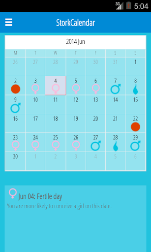 StorkCalendar OvulationTracker