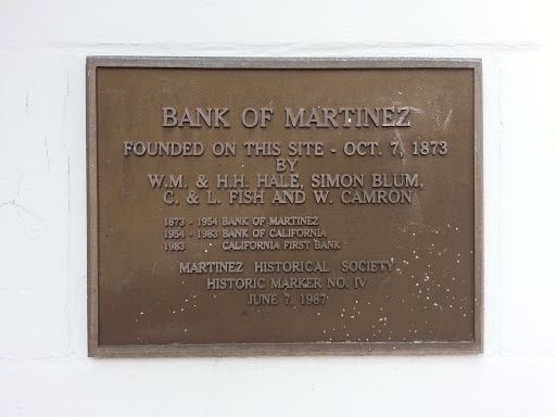 Bank of Martinez