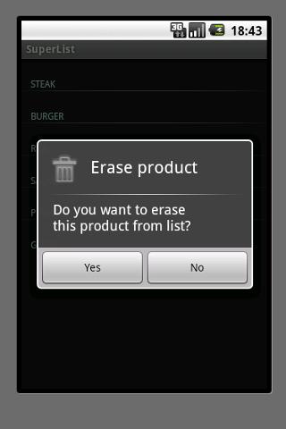 SuperList Screen 3