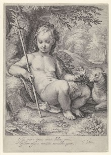 Johannes de Doper als kind