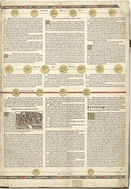 Cronica Cronicarum (...), blad 3 verso